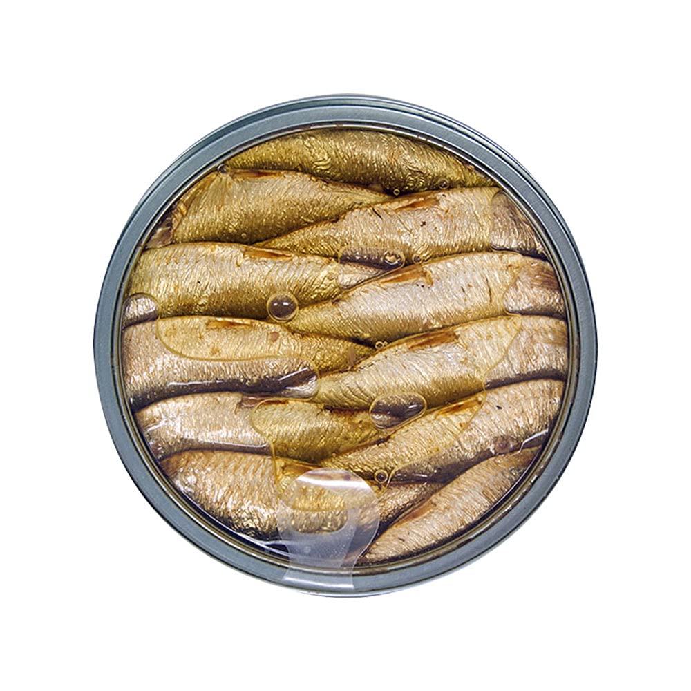 MW Polar Brisling Sardines in Olive Oil, pasta addition for a smoky note.