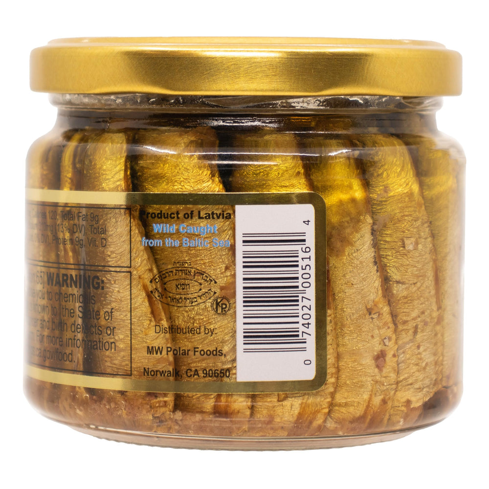 MW Polar Brisling Sardines on toast, quick snack with Mediterranean flair.