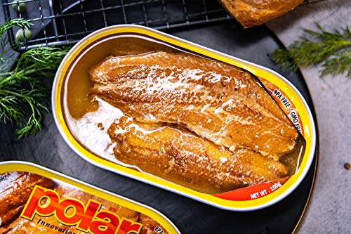 MW Polar kipper snacks wood-smoked birchwood flavor enhances savory bites.