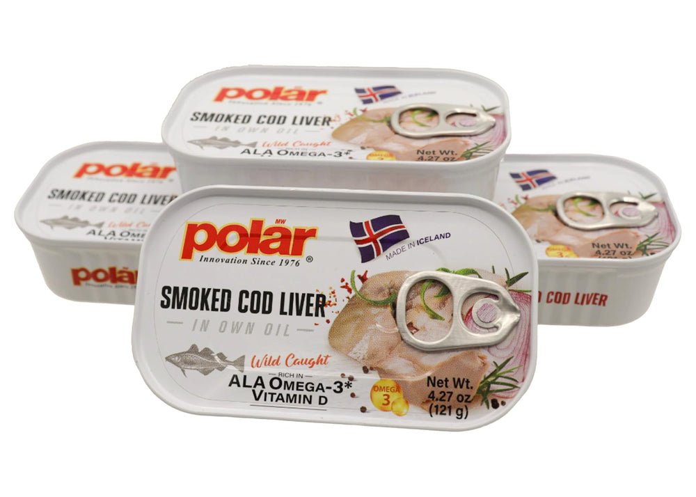 MW Polar cod liver on toast suggests gourmet breakfast or savory bite