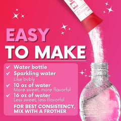 My Adventure to Fit Watermelon Electrolytes powder dissolving in water for quick mix