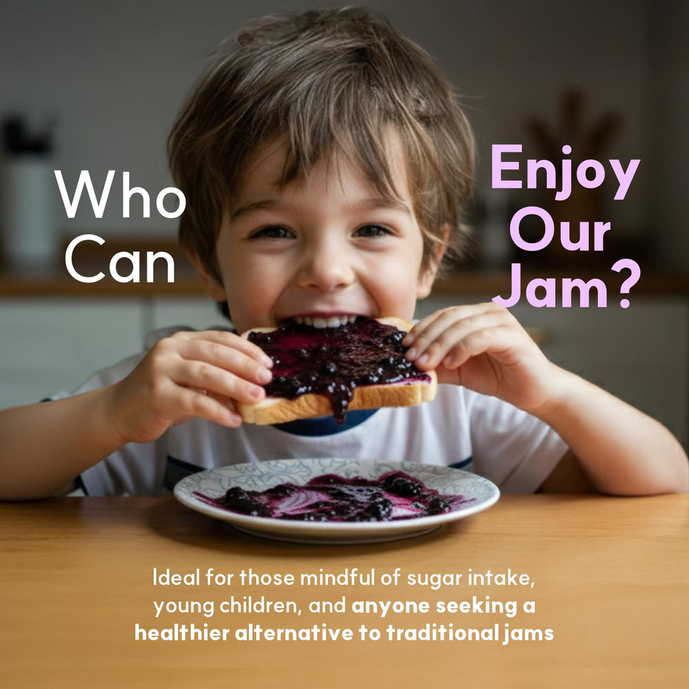 My Normal Blueberry Jam featuring Canadian wild blueberries for authentic flavor.