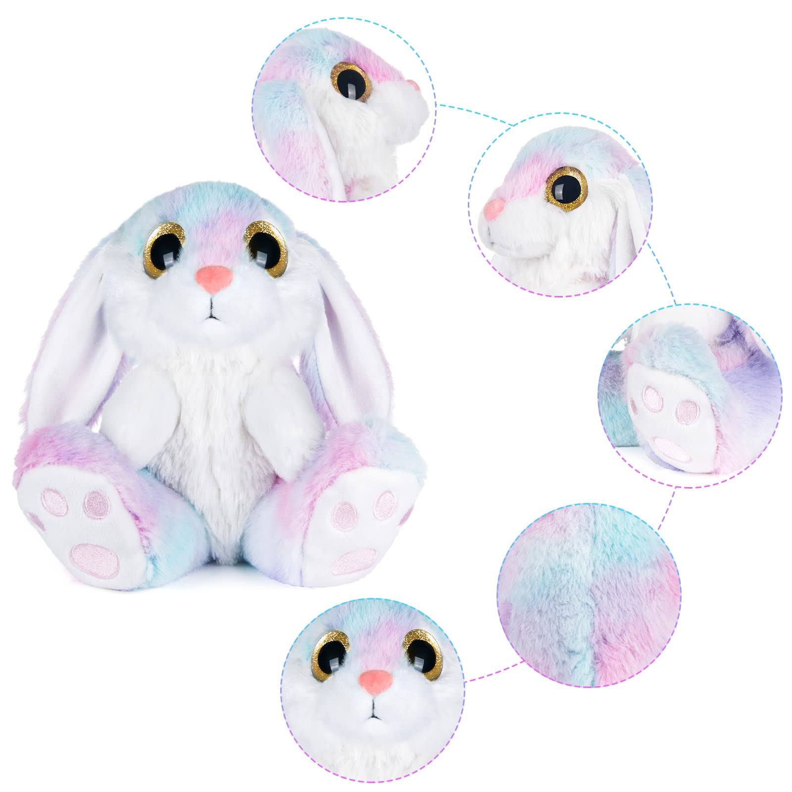 My OLi Easter Bunny 8.5in travels well as a portable road-trip companion.