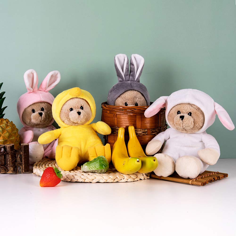 My OLi Easter chicken plush 7-inch, bright color and gentle texture.