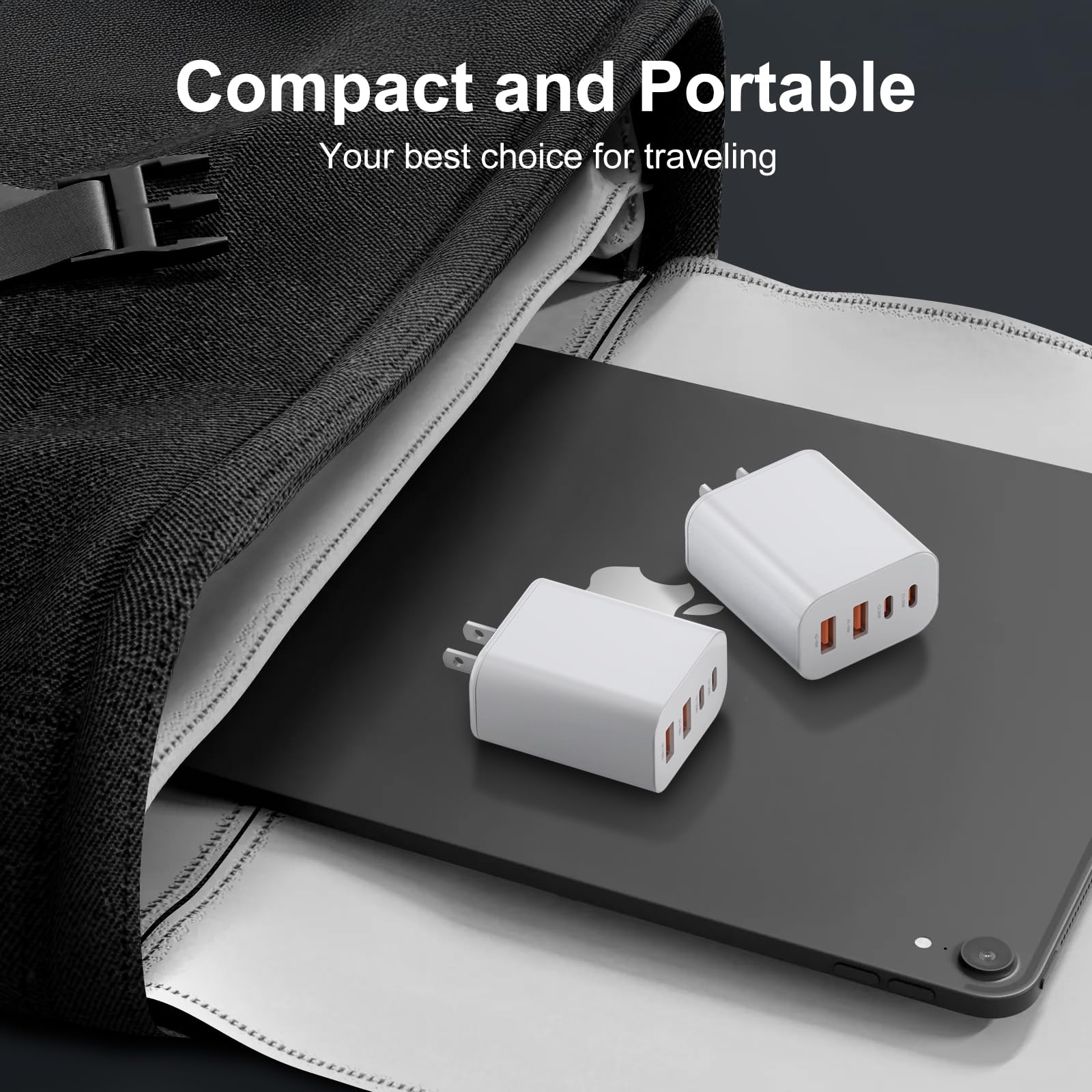 Compatible with iPhone and tablets for everyday charging tasks