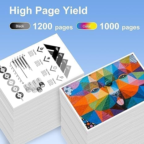 myCartridge SUPRINT 910XL cyan cartridge for vibrant color reproduction
