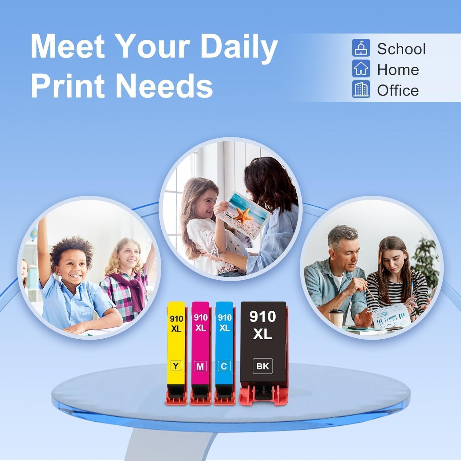 myCartridge SUPRINT 910XL print sample with sharp text and rich colors