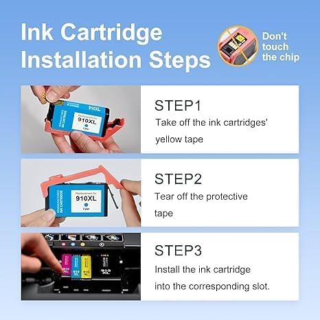myCartridge SUPRINT 910XL yellow cartridge for bright highlights and balance