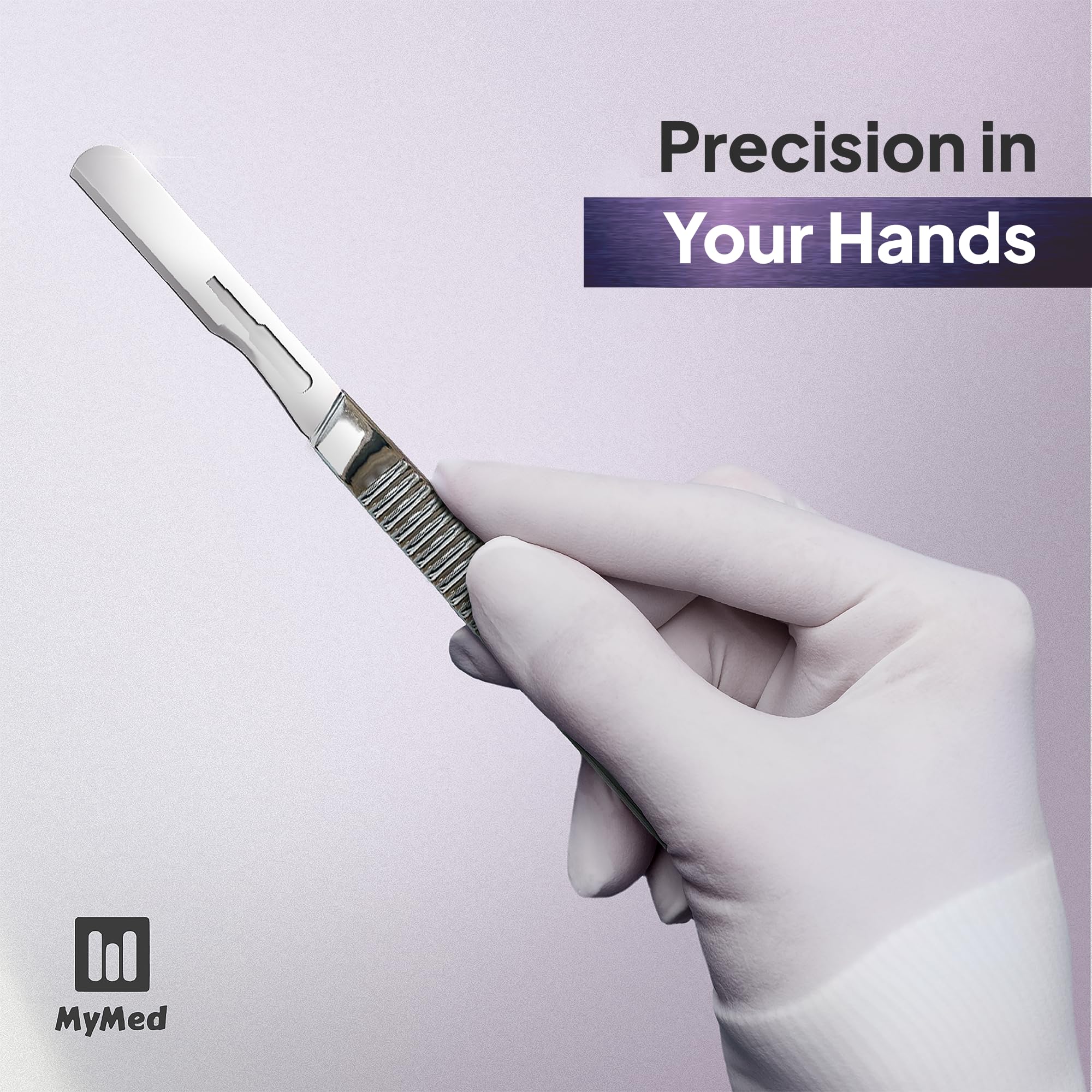 MyMed packaging for women’s dermaplane razor highlights disposable convenience.