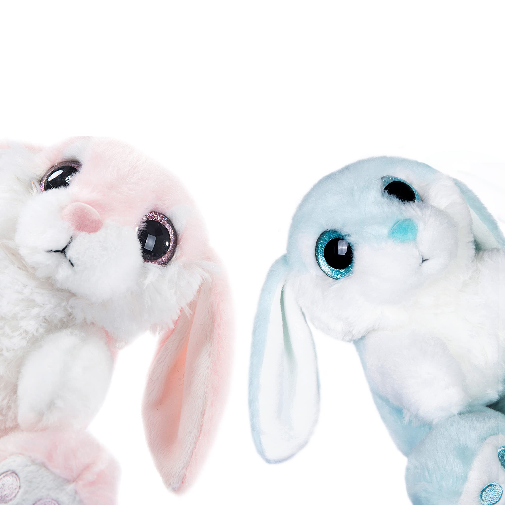 My OLi Easter Bunny close-up face with soft texture and friendly expression