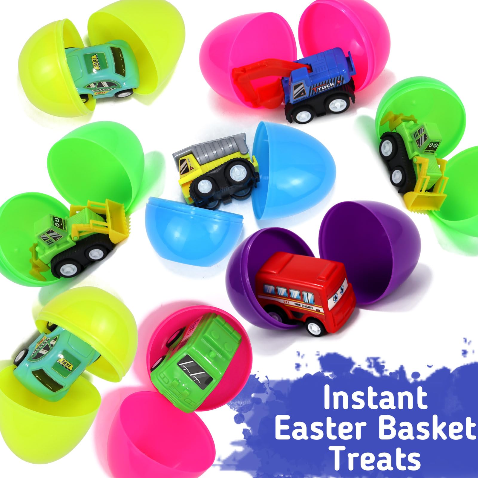 Myouth flat-bottom eggs stand upright for easy hunting.