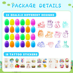 Myouth six-color Easter eggs for vibrant decorations and play.