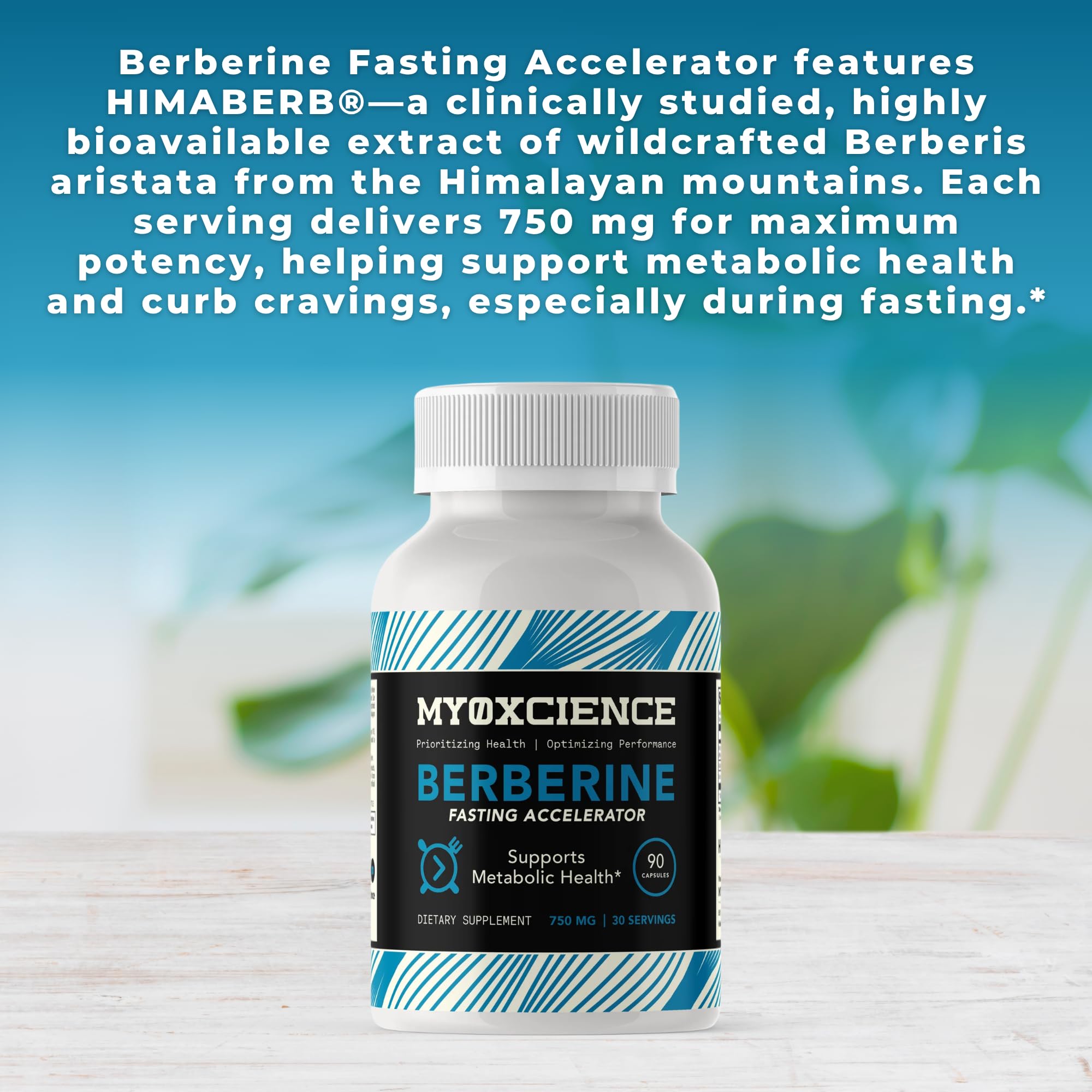 MYOXCIENCE Alpha Lipoic Acid and Biotin blend supports fasting synergy.