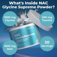 MYOXCIENCE NAC Glycine Supreme peach-pineapple aroma and flavor cue