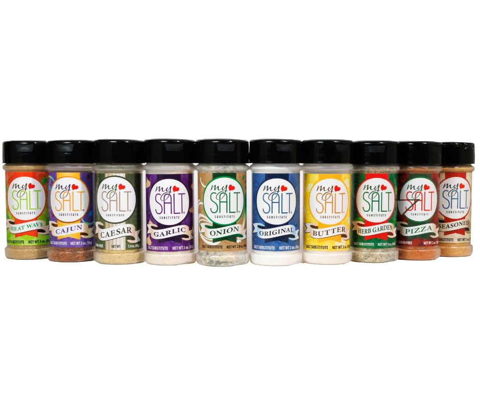 MySALT sprinkled at the table provides familiar salt-like finish.