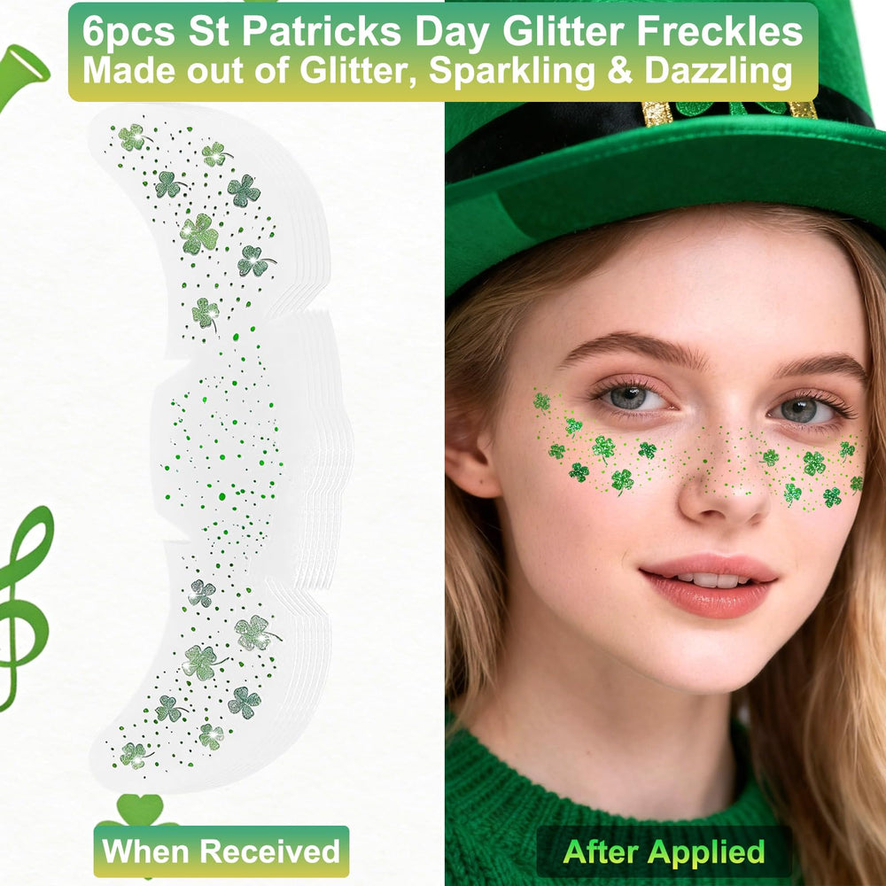 Mysense glitter freckles tattoos stay vibrant and smudge-free for hours