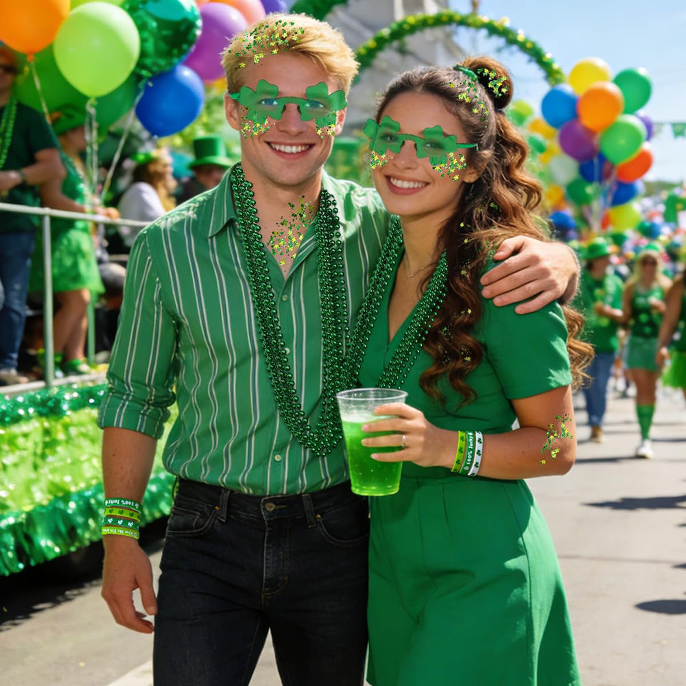 Mysense Irish bracelets set adds sparkle and cultural flair to party ensembles