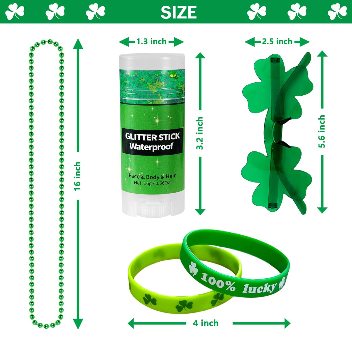 Mysense Irish bracelets set creates coordinated looks for group photos