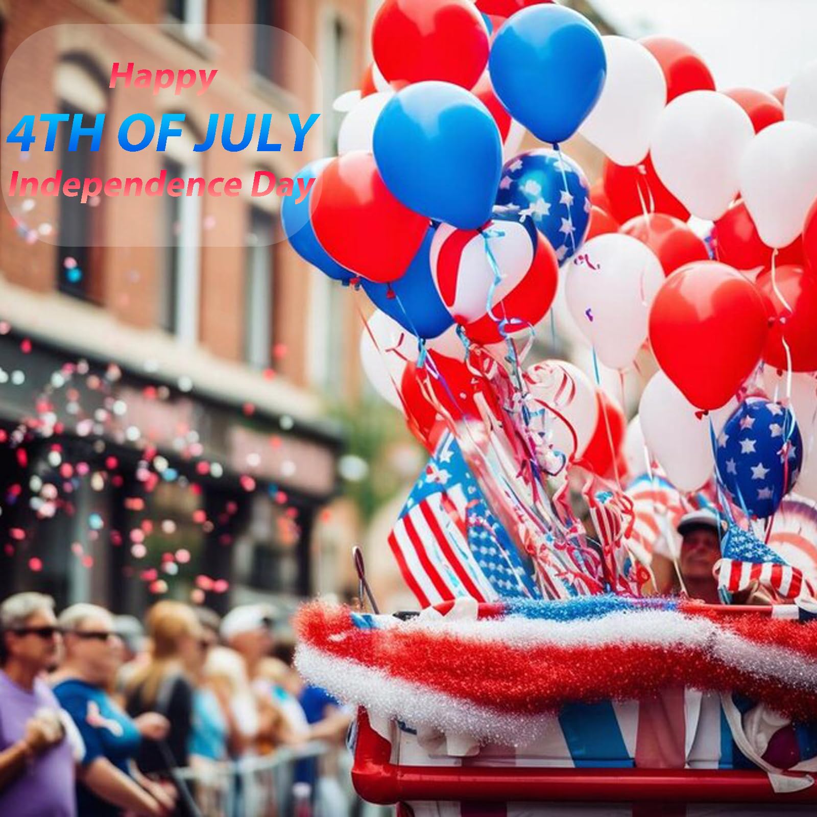 Mysense Patriotic Glitter Stick is hypoallergenic and kid-friendly for gatherings.