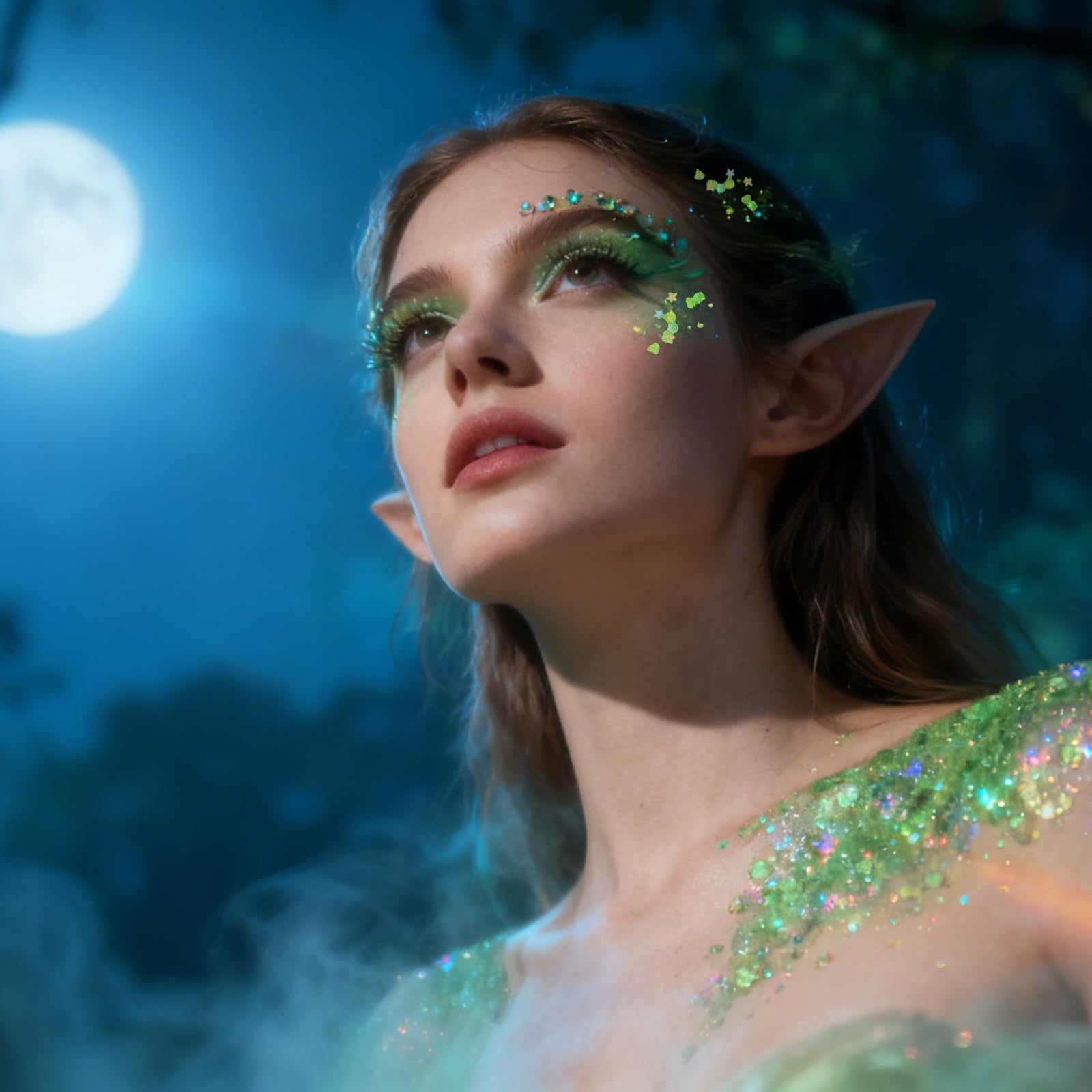 Mysense sparkling mermaid sequins glitter for mermaid-inspired makeup