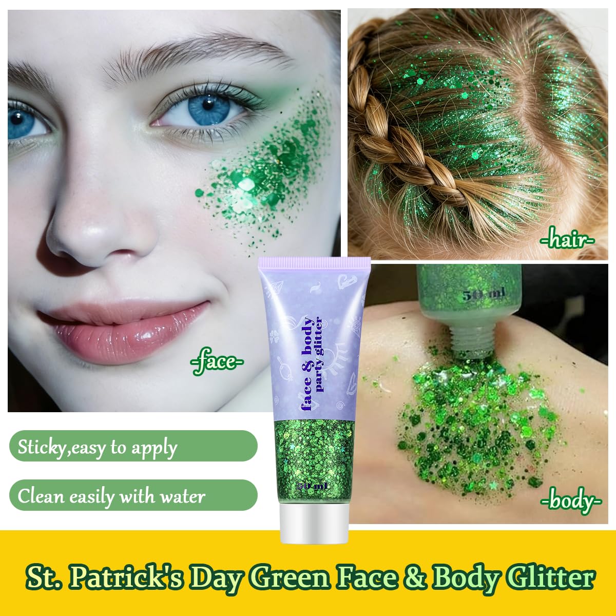 Mysense beaded-necklaces-green set adds sparkle to party outfits.