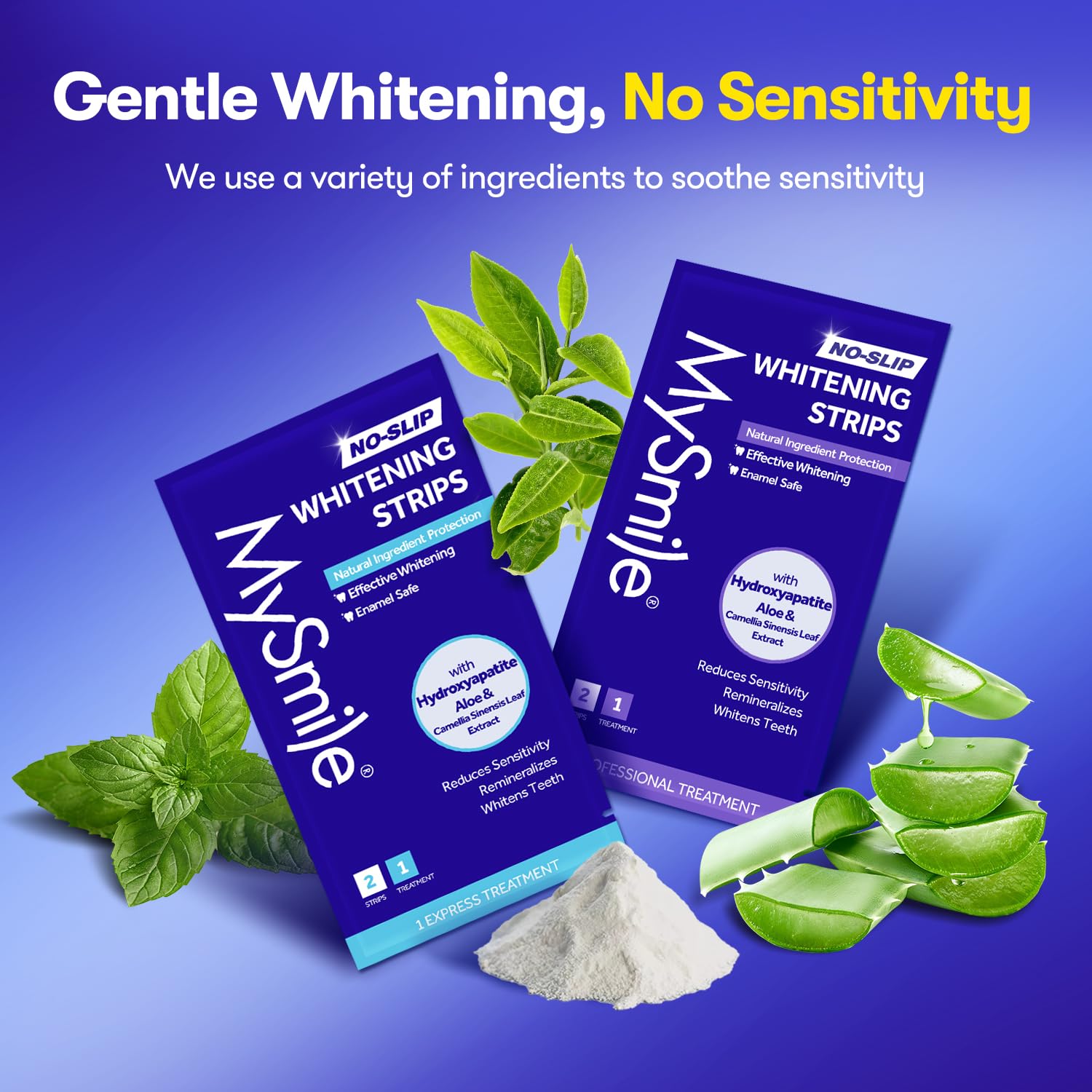 MySmile residue-free image demonstrates clean removal without debris