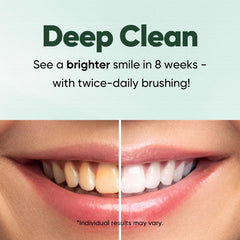 MySmile xylitol and baking soda formula helps neutralize acids and plaque.