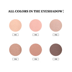 MYSTER ROSEY Nudes 2 Series compact travel-ready palette fits purse for on-the-go looks.