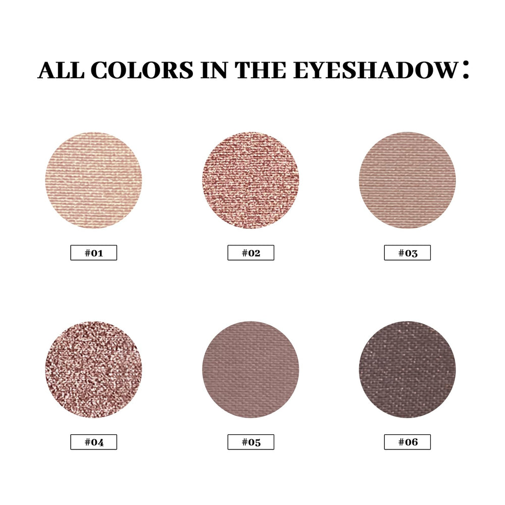 MYSTER ROSEY Nudes Mini Palette compact size ideal for travel