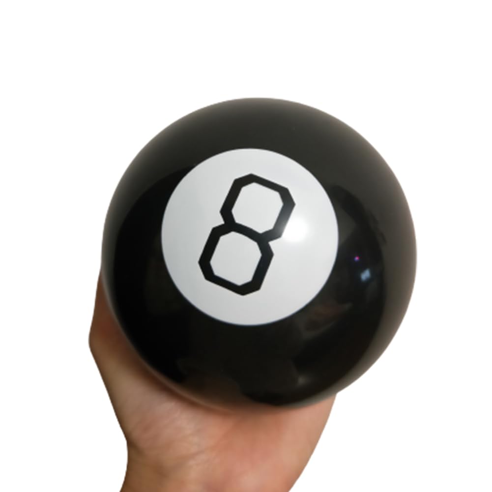 Mystic 8 Ball front view by MystiCabin showing retro vibe and conversation-starting potential