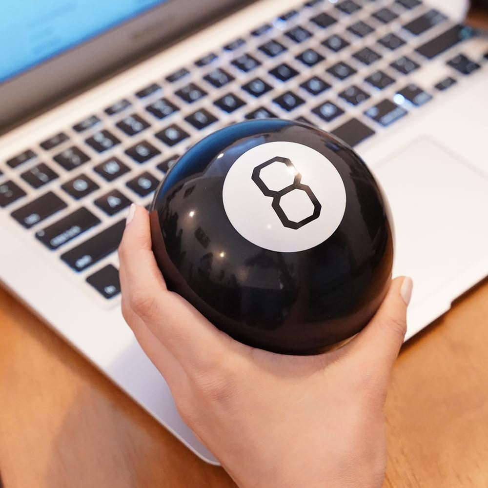 Mystic 8 Ball gift-ready box ideal for birthdays and game nights