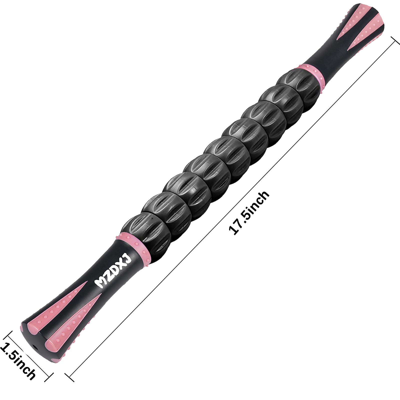 MZDXJ ergonomic grip roller enables easy fascia care sessions.