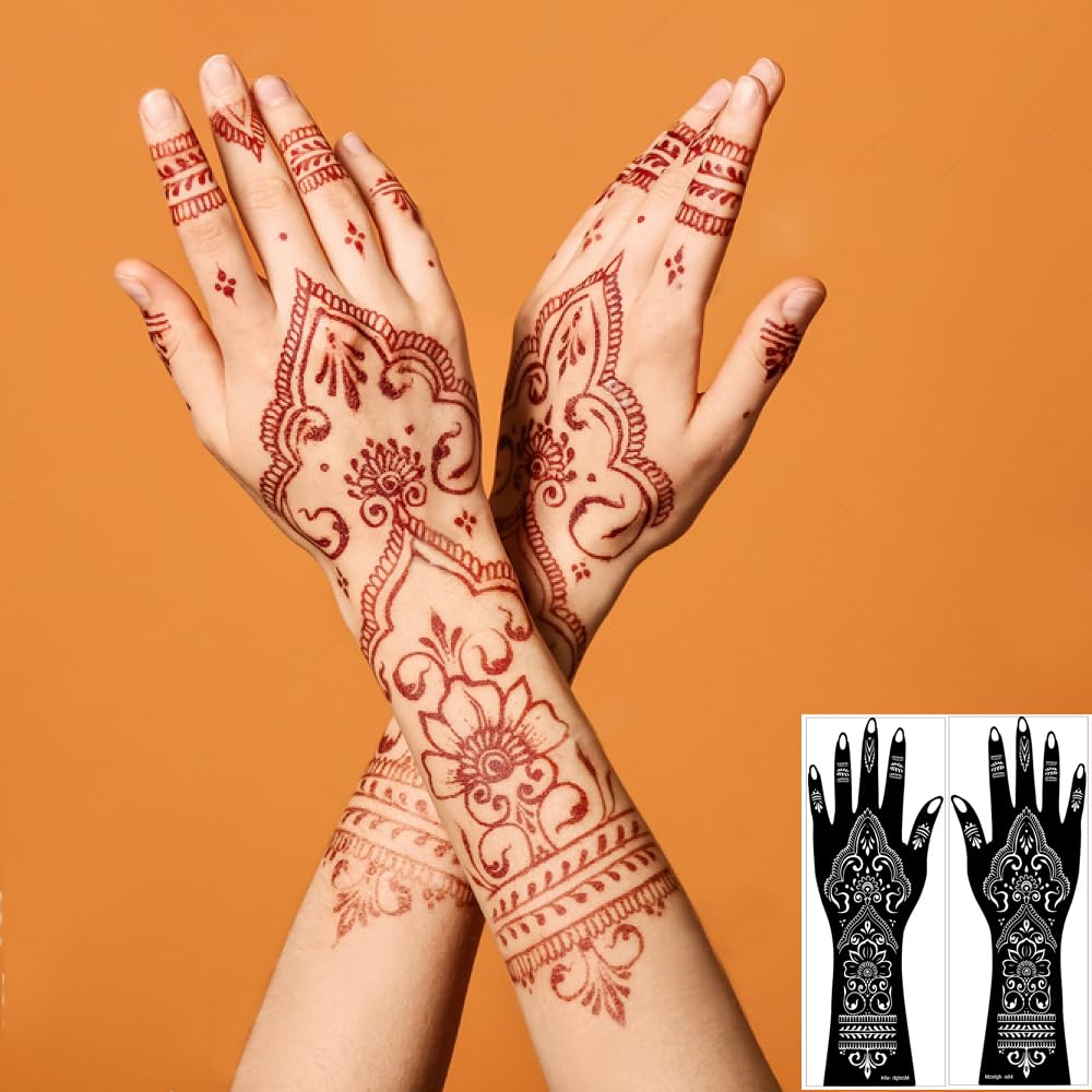 Mzstgh airbrush tattoo templates for versatile DIY body art.