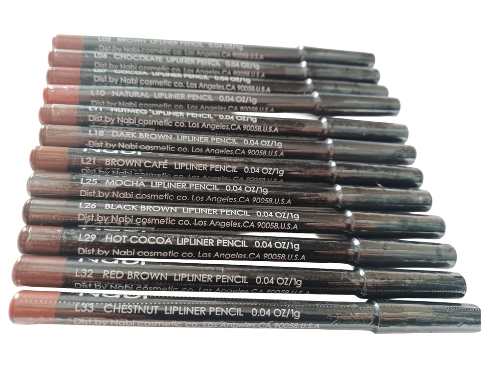 Nabi lip liner precision application helps contour and fill lips precisely