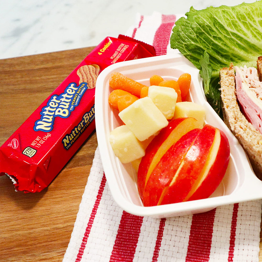 Nabisco snack-packs on-the-go collection shown in a tote.