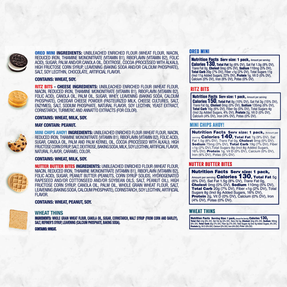 On-the-go snack packs keep treats ready in bags and desks.