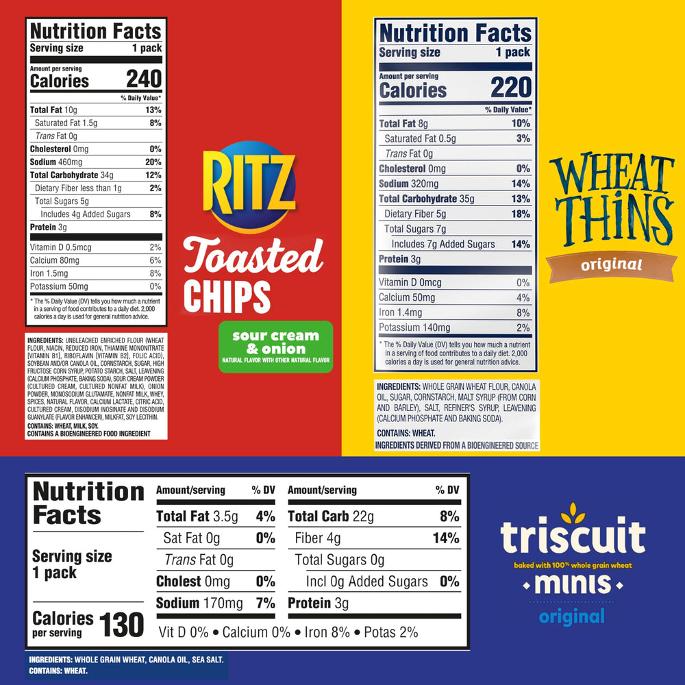 Nabisco Wheat Thins Original Whole Grain crackers with crunchy texture.