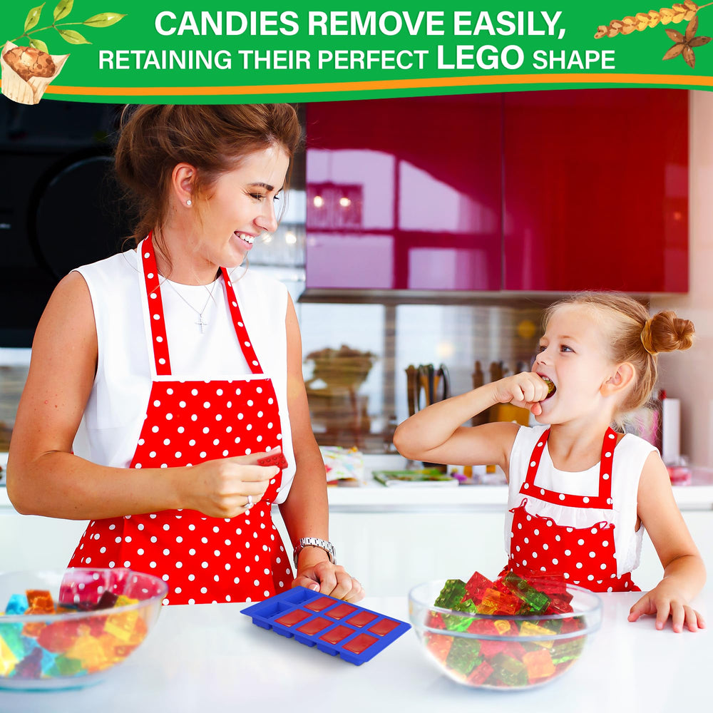 NADOBA family party decor molds bring playful shapes to desserts