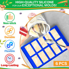 NADOBA silicone molds dishwasher-safe for quick cleanup after baking sessions