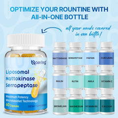 Naering liposomal delivery illustration highlighting enhanced absorption potential