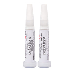 Nailene Perfect Bond Glue bottle close-up showcasing quick-dry formula for secure adhesion