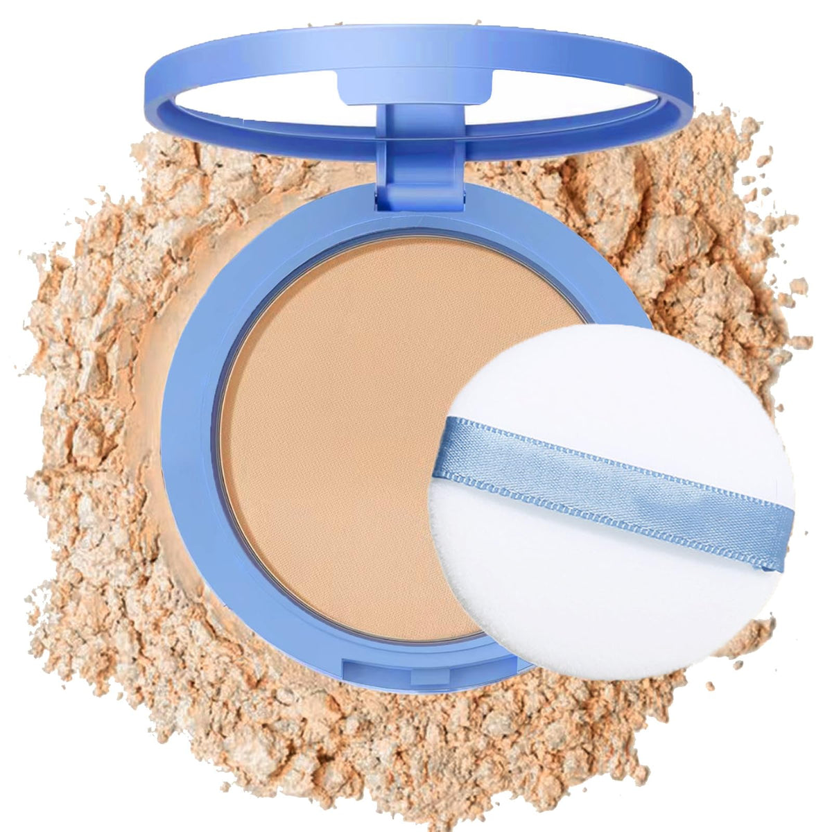 NAISSIYA Oil Control Powder compact for on-the-go matte touch-ups