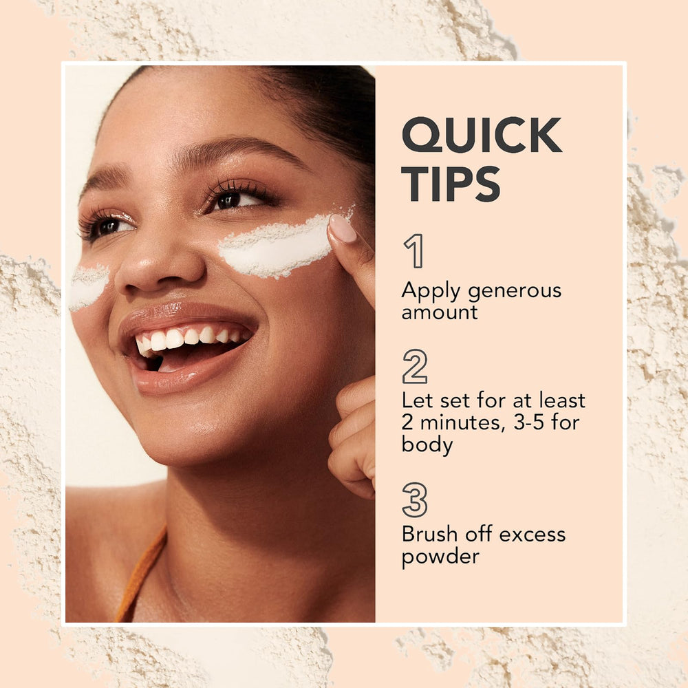 NAISSIYA Cruelty-free powder with included puff for easy application