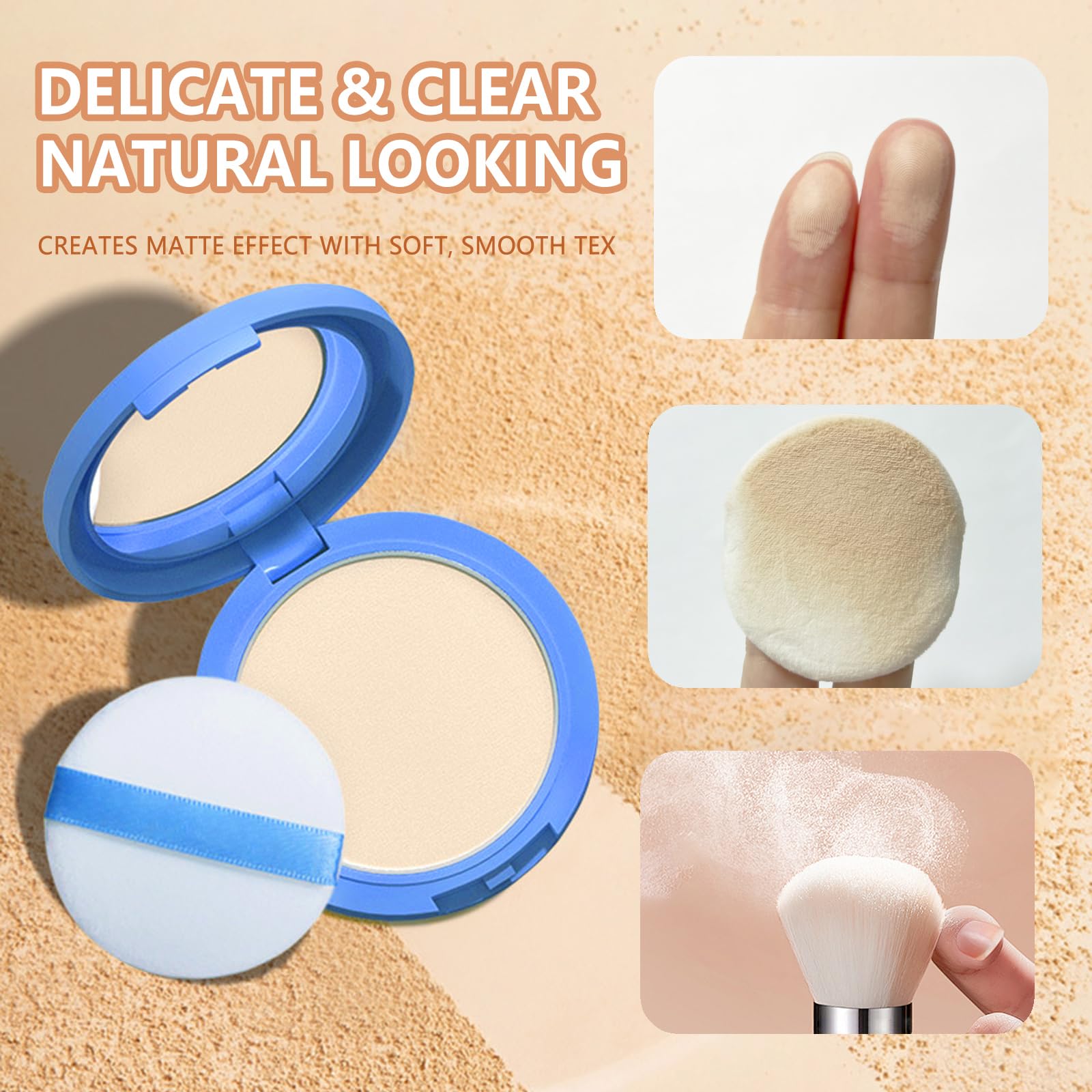 NAISSIYA Silky texture pressed powder ideal for face and body