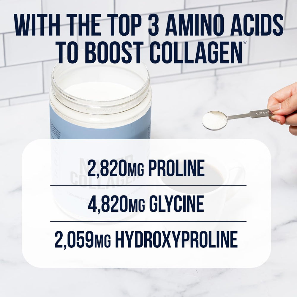 NAKED Collagen Advanced dissolves easily in liquids for daily use.