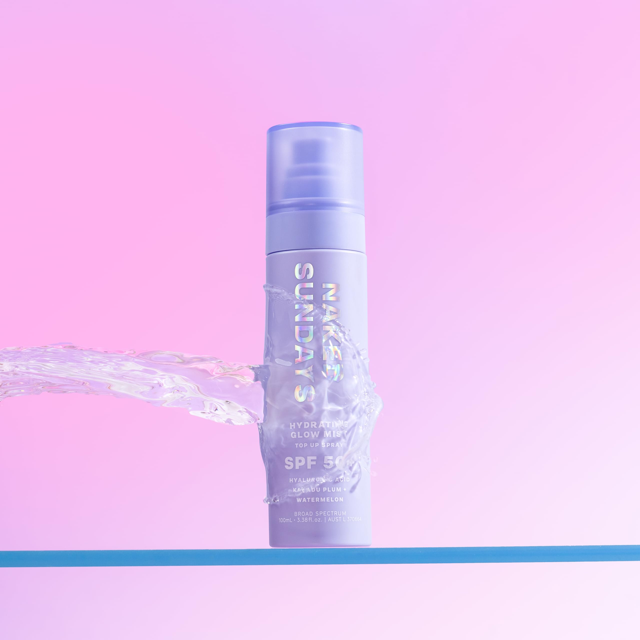 Naked Sundays 75ml bottle is travel-friendly for daily SPF.
