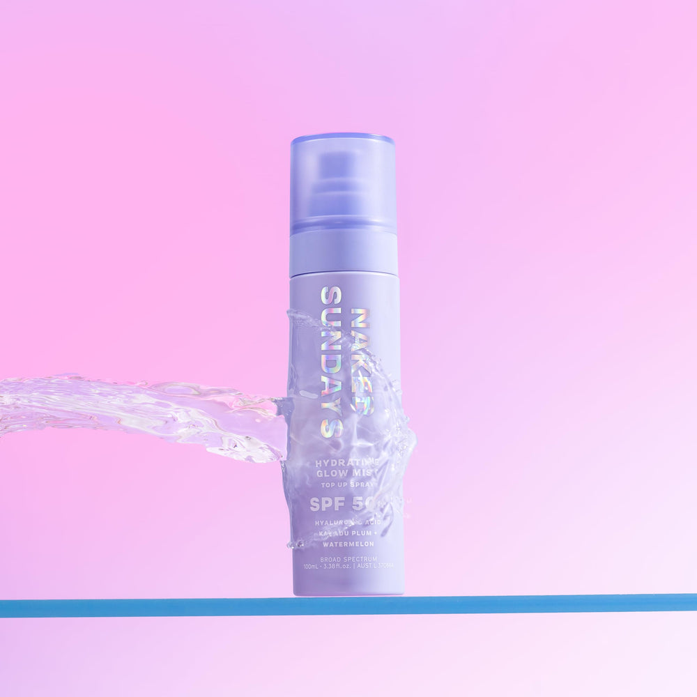 Naked Sundays 75ml bottle is travel-friendly for daily SPF.