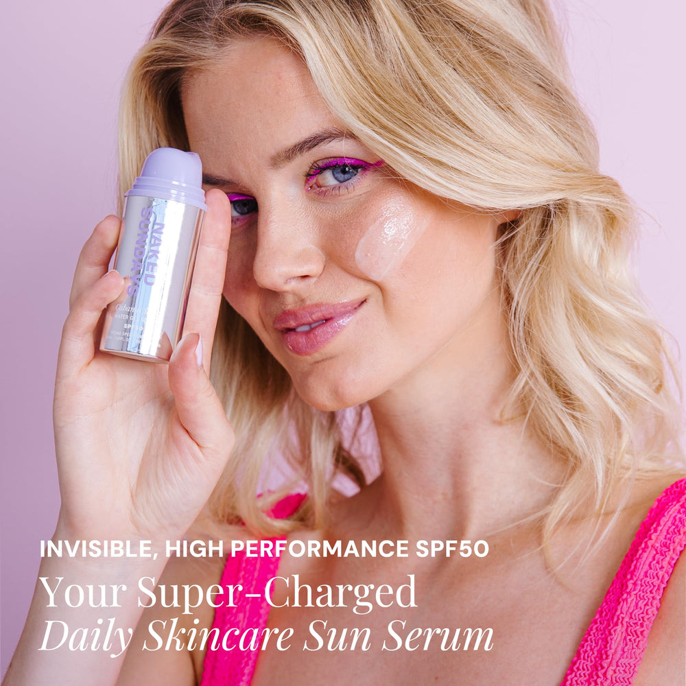 Naked Sundays CabanaClear fragrance-free formula suits sensitive or reactive skin.