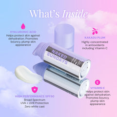 Naked Sundays CabanaClear sits on skin with an invisible, residue-free finish.