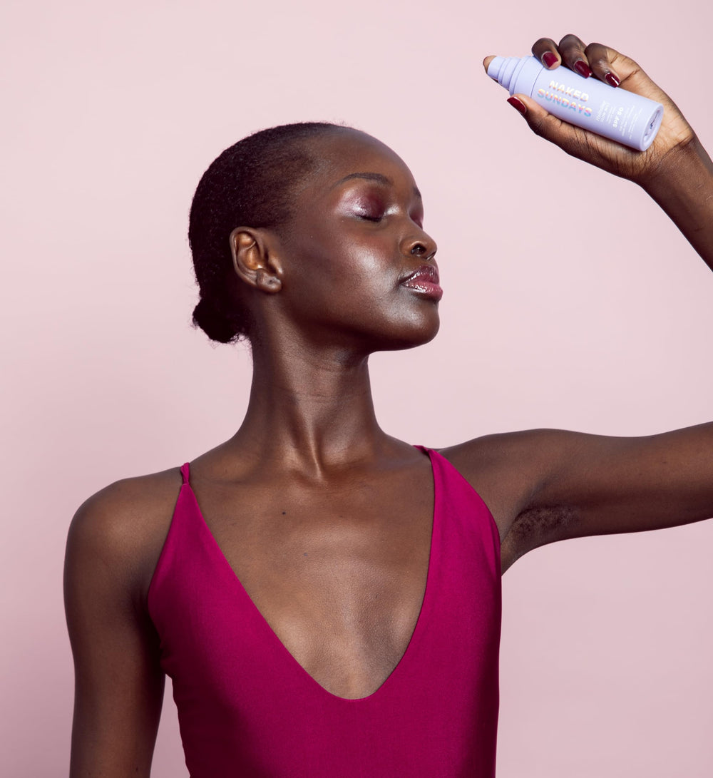 Naked Sundays vegan and cruelty-free formula supports ethical skincare.